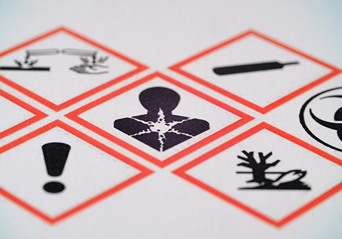 OSHA health hazard symbols, dangers of carbonyls to human health